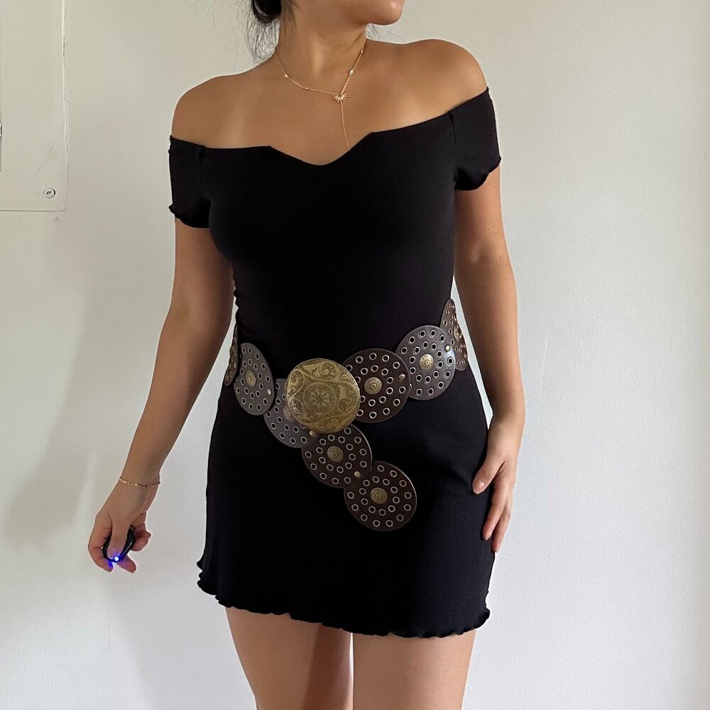 Pull&Bear Mini Black Dress Size M
